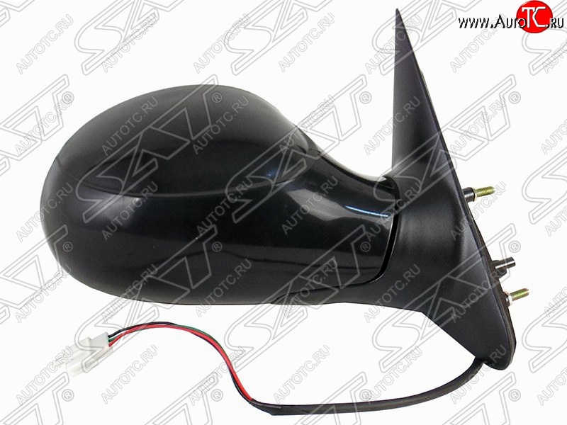 1 329 р. Правое боковое зеркало заднего вида SAT (3 контакта) Lifan Smily 330 хэтчбэк рестайлинг (2014-2017) (Неокрашенное)  с доставкой в г. Майкоп
