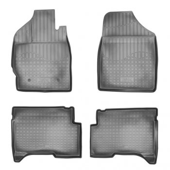 Комплект ковриков в салон Norplast Unidec Lifan X50 (2015-2025) (Цвет: черный)