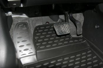 3 699 р. Коврики в салон (чёрные) Element Mazda Demio 3 DE дорестайлинг (2007-2011)  с доставкой в г. Майкоп. Увеличить фотографию 2