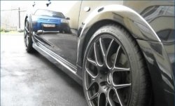 6 649 р. Накладки на колёсные арки ASC MAGNUM Mazda 3/Axela BK дорестайлинг, хэтчбэк (2003-2006) (Неокрашенные)  с доставкой в г. Майкоп. Увеличить фотографию 2