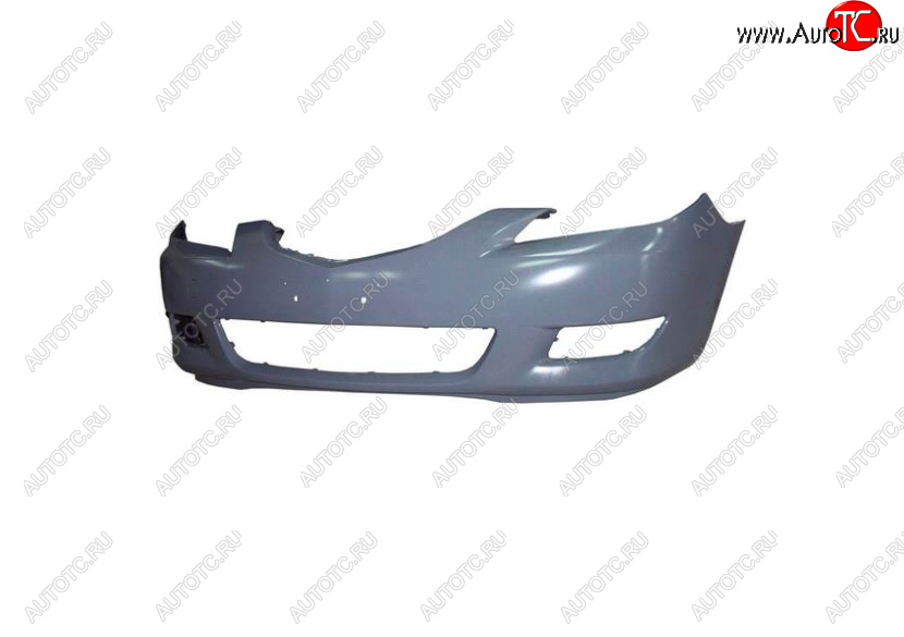 16 999 р. Передний бампер на MV-PARTS (без отверстий под омыватели) Mazda 3/Axela BK дорестайлинг, хэтчбэк (2003-2006) (Неокрашенный)  с доставкой в г. Майкоп