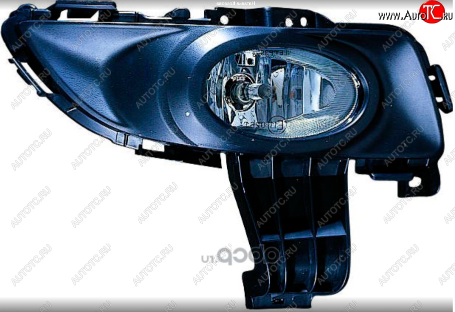 2 159 р. Правая противотуманная фара DEPO Mazda 3/Axela BK дорестайлинг, хэтчбэк (2003-2006)  с доставкой в г. Майкоп
