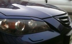 3 189 р. Решётка радиатора Корнер  Mazda 3/Axela  BK (2003-2006) дорестайлинг седан (Неокрашенная)  с доставкой в г. Майкоп. Увеличить фотографию 2