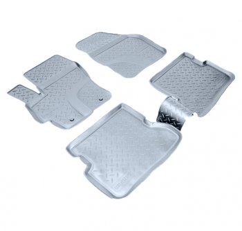 Коврики салона Norplast Unidec Mazda 3/Axela  BK (2003-2009) дорестайлинг седан, дорестайлинг, хэтчбэк, рестайлинг седан, рестайлинг, хэтчбэк (Цвет: серый)