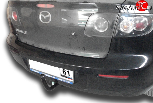 7 019 р. Фаркоп NovLine Mazda 3/Axela BK дорестайлинг, хэтчбэк (2003-2006)  с доставкой в г. Майкоп