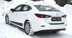 889 р. Реснички на фонари RA  Mazda 3/Axela  BM (2013-2016) дорестайлинг седан (Неокрашенные)  с доставкой в г. Майкоп. Увеличить фотографию 7