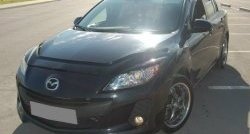 689 р. Реснички на фары Style  Mazda 3/Axela  BM (2013-2016) дорестайлинг седан (Неокрашенные)  с доставкой в г. Майкоп. Увеличить фотографию 3
