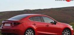 1 699 р. Лип спойлер M-VRS Mazda 3/Axela BM дорестайлинг седан (2013-2016) (Неокрашенный)  с доставкой в г. Майкоп. Увеличить фотографию 4