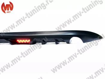 2 699 р. Стоп-сигнал в диффузор F1 Style (LED) MV-Tuning Mazda 3/Axela BM рестайлинг седан (2016-2019)  с доставкой в г. Майкоп. Увеличить фотографию 4