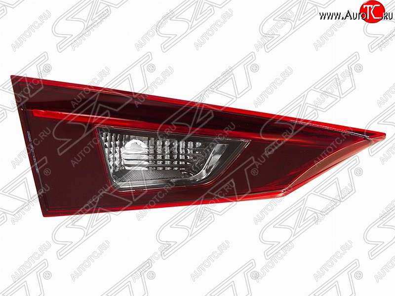 1 739 р. Левый фонарь в крышку багажника SAT Mazda 3/Axela BM дорестайлинг седан (2013-2016)  с доставкой в г. Майкоп