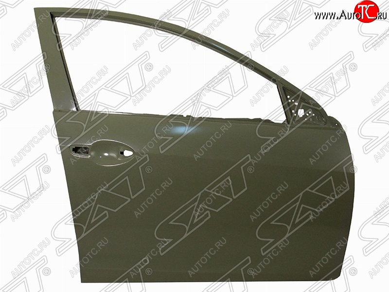 6 499 р. Правая дверь передняя SAT Mazda 3/Axela BL дорестайлинг седан (2009-2011) (Неокрашенная)  с доставкой в г. Майкоп