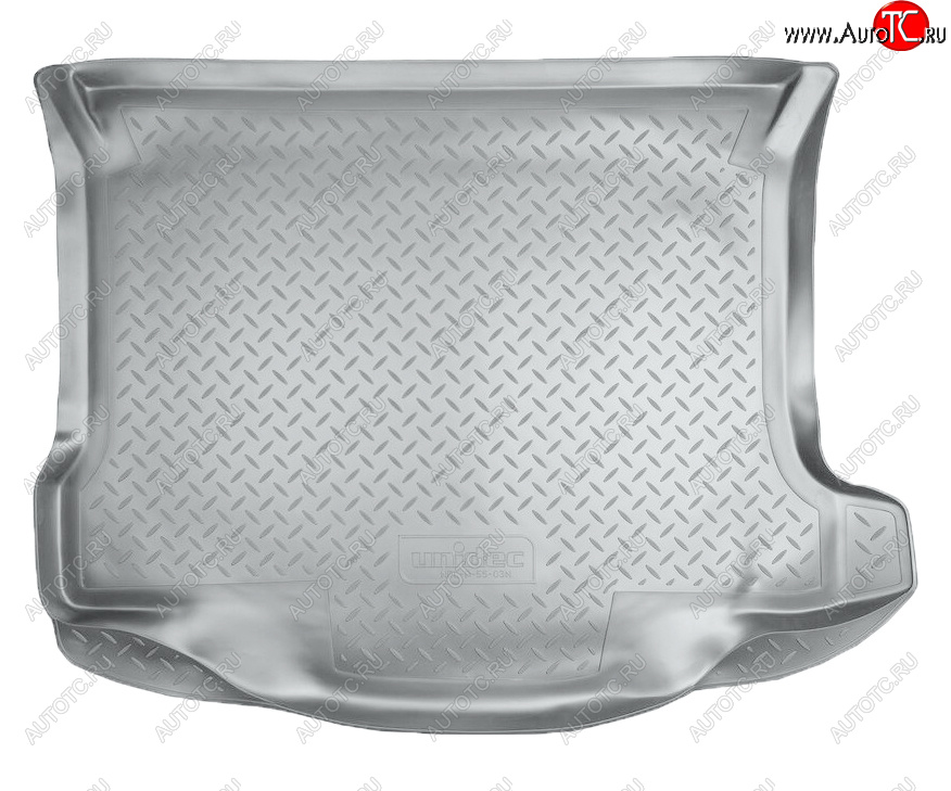 2 199 р. Коврик багажника Norplast  Mazda 3/Axela  BL (2009-2013) дорестайлинг седан, рестайлинг седан (Цвет: серый)  с доставкой в г. Майкоп