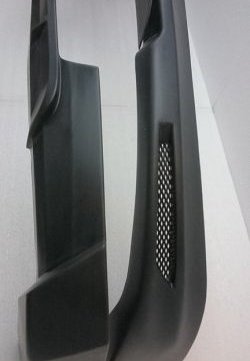 4 749 р. Накладка на задний бампер Style Mazda 3/Axela BK дорестайлинг, хэтчбэк (2003-2006) (Неокрашенная)  с доставкой в г. Майкоп. Увеличить фотографию 9