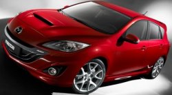4 899 р. Пороги накладки KNIGHT SPORTS Mazda 3/Axela BL дорестайлинг, хэтчбэк 5 дв. (2009-2011) (Неокрашенные)  с доставкой в г. Майкоп. Увеличить фотографию 2