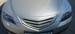 3 189 р. Решётка радиатора Корнер  Mazda 3/Axela  BK (2006-2009) рестайлинг, хэтчбэк (Неокрашенная)  с доставкой в г. Майкоп. Увеличить фотографию 3