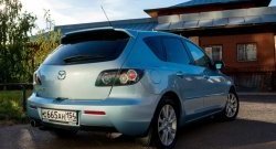 3 499 р. Спойлер Style v2  Mazda 3/Axela  BK (2003-2009) дорестайлинг, хэтчбэк, рестайлинг, хэтчбэк (Неокрашенный)  с доставкой в г. Майкоп. Увеличить фотографию 13