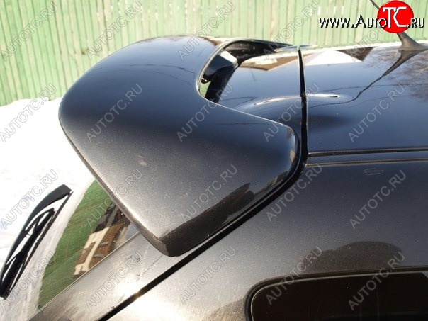 5 649 р. Спойлер Style v3 (трех ногий)  Mazda 3/Axela  BK (2003-2009) дорестайлинг, хэтчбэк, рестайлинг, хэтчбэк (Неокрашенный)  с доставкой в г. Майкоп