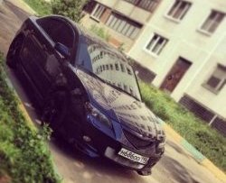 2 599 р. Клыки на передний бампер Style Mazda 3/Axela BK дорестайлинг седан (2003-2006) (Неокрашенные)  с доставкой в г. Майкоп. Увеличить фотографию 7