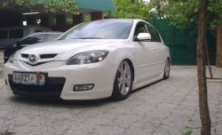 4 549 р. Пороги накладки Сток 2л Mazda 3/Axela BK дорестайлинг седан (2003-2006) (Неокрашенные)  с доставкой в г. Майкоп. Увеличить фотографию 5