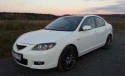 3 189 р. Решётка радиатора (рестайл) Style v2 (сетка)  Mazda 3/Axela  BK (2006-2009) рестайлинг седан (Неокрашенная)  с доставкой в г. Майкоп. Увеличить фотографию 6