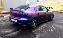 4 749 р. Спойлер Высокий Mazda 3/Axela BK дорестайлинг седан (2003-2006) (Неокрашенный)  с доставкой в г. Майкоп. Увеличить фотографию 10