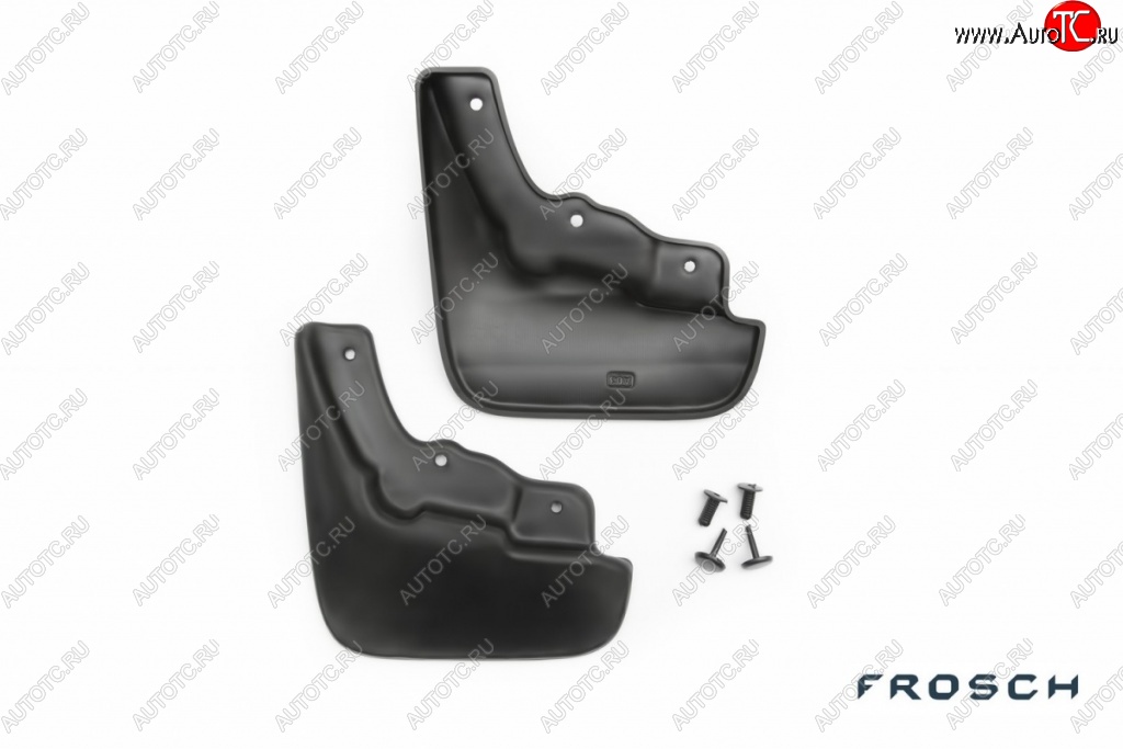 1 249 р. Брызговики передние Frosch (optimum, в пакете) Mazda 3/Axela BL дорестайлинг седан (2009-2011)  с доставкой в г. Майкоп