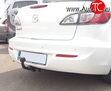 4 949 р. Фаркоп NovLine Mazda 3/Axela BL дорестайлинг седан (2009-2011)  с доставкой в г. Майкоп