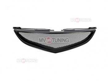 4 399 р. Решётка радиатора Sport Var №1  Mazda 6  GH (2007-2012) дорестайлинг лифтбэк, дорестайлинг седан, дорестайлинг универсал, рестайлинг лифтбэк, рестайлинг седан, рестайлинг универсал (С сеткой, Неокрашенная)  с доставкой в г. Майкоп. Увеличить фотографию 2