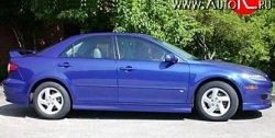 7 349 р. Пороги накладки Razzi Mazda 6 GG седан дорестайлинг (2002-2005) (Неокрашенные)  с доставкой в г. Майкоп. Увеличить фотографию 3