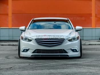 9 999 р. Решётка радиатора Tuning-Sport Mazda 6 GJ 1 рестайлинг универсал (2015-2018) (Неокрашенная)  с доставкой в г. Майкоп. Увеличить фотографию 3