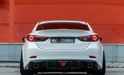 29 899 р. Крышка багажника Tuning-Sport v1 Mazda 6 GJ 1-ый рестайлинг седан (2015-2018) (Неокрашенная)  с доставкой в г. Майкоп. Увеличить фотографию 5