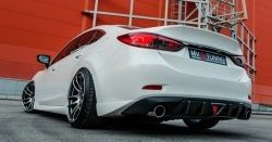 29 899 р. Крышка багажника Tuning-Sport v1 Mazda 6 GJ 1-ый рестайлинг седан (2015-2018) (Неокрашенная)  с доставкой в г. Майкоп. Увеличить фотографию 7