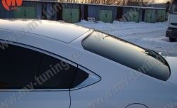 4 999 р. Козырёк на заднее стекло Boomer Design  Mazda 6  GJ (2012-2018) дорестайлинг седан, 1-ый рестайлинг седан (Неокрашенный)  с доставкой в г. Майкоп. Увеличить фотографию 6