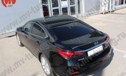 4 299 р. Козырёк на заднее стекло Sport Mazda 6 GJ 1-ый рестайлинг седан (2015-2018) (Неокрашенный)  с доставкой в г. Майкоп. Увеличить фотографию 6