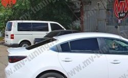 4 299 р. Козырёк на заднее стекло Sport Mazda 6 GJ 1-ый рестайлинг седан (2015-2018) (Неокрашенный)  с доставкой в г. Майкоп. Увеличить фотографию 7