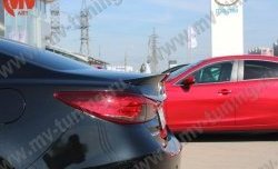5 199 р. Лип спойлер Boomer Design Mazda 6 GJ 1-ый рестайлинг седан (2015-2018) (Неокрашенный)  с доставкой в г. Майкоп. Увеличить фотографию 9
