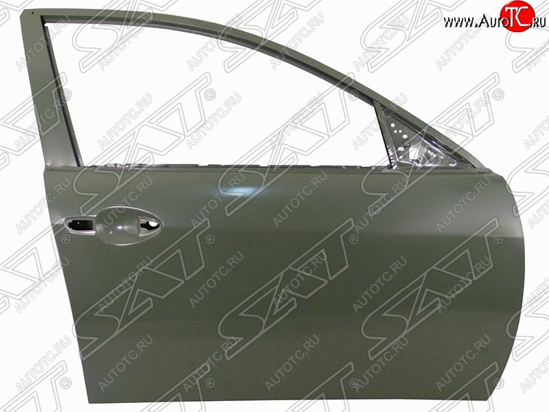 6 399 р. Правая дверь передняя SAT. Mazda 6 GH дорестайлинг универсал (2007-2010) (Неокрашенная)  с доставкой в г. Майкоп