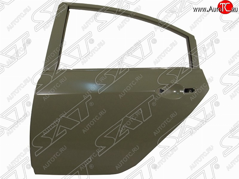 6 399 р. Левая дверь задняя SAT Mazda 6 GH рестайлинг седан (2010-2012) (Неокрашенная)  с доставкой в г. Майкоп