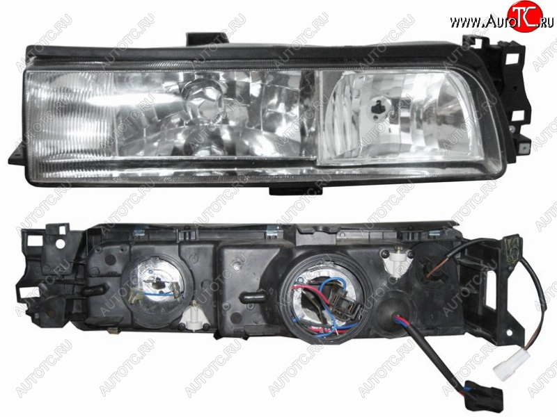 11 599 р. Правая фара (хрусталь) SAT Mazda 626 GD седан (1987-1992)  с доставкой в г. Майкоп