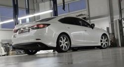 11 399 р. Пороги накладки SkyActivSport Mazda 6 GJ дорестайлинг седан (2012-2015) (Неокрашенные)  с доставкой в г. Майкоп. Увеличить фотографию 3