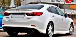 11 399 р. Пороги накладки SkyActivSport Mazda 6 GJ дорестайлинг седан (2012-2015) (Неокрашенные)  с доставкой в г. Майкоп. Увеличить фотографию 5