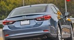 2 699 р. Лип спойлер M-VRS Mazda 6 GJ 1-ый рестайлинг седан (2015-2018) (Неокрашенный)  с доставкой в г. Майкоп. Увеличить фотографию 3