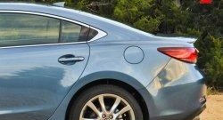 2 699 р. Лип спойлер M-VRS Mazda 6 GJ 1-ый рестайлинг седан (2015-2018) (Неокрашенный)  с доставкой в г. Майкоп. Увеличить фотографию 5