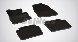 Износостойкие коврики в салон 3D MAZDA 6 13` черные (компл) Mazda 6  GJ (2012-2018) дорестайлинг седан, 1-ый рестайлинг седан