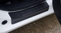 1 739 р. Накладки порожков салона RA Mazda 6 GJ 1-ый рестайлинг седан (2015-2018) (Комплект (4 шт.))  с доставкой в г. Майкоп. Увеличить фотографию 3