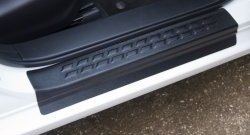 1 739 р. Накладки порожков салона RA Mazda 6 GJ 1-ый рестайлинг седан (2015-2018) (Комплект (4 шт.))  с доставкой в г. Майкоп. Увеличить фотографию 4