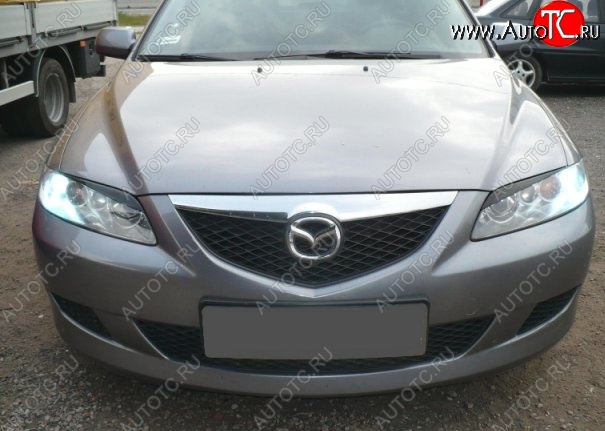 5 399 р. Решётка радиатора CT Mazda 6 GH дорестайлинг седан (2007-2010) (Неокрашенная)  с доставкой в г. Майкоп