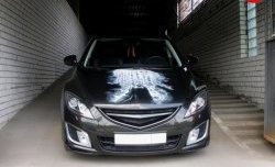 4 999 р. Решётка радиатора Sport Mazda 6 GH дорестайлинг седан (2007-2010) (Неокрашенная)  с доставкой в г. Майкоп. Увеличить фотографию 3