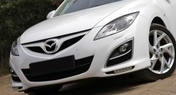 Реснички на фары (рестайлинг) RA Mazda 6  GH (2007-2012) дорестайлинг лифтбэк, дорестайлинг седан, дорестайлинг универсал, рестайлинг лифтбэк, рестайлинг седан, рестайлинг универсал