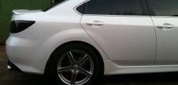3 499 р. Лип спойлер Drive Mazda 6 GH дорестайлинг седан (2007-2010) (Неокрашенный)  с доставкой в г. Майкоп. Увеличить фотографию 2
